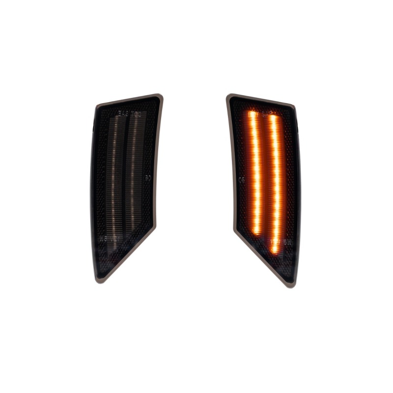 Ford Ranger LED Sidemarkers - Front + Rear - FORM Lighting - FL0044 - Smoked - 2019